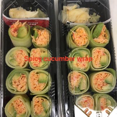 Spicy Cucumber Wrap